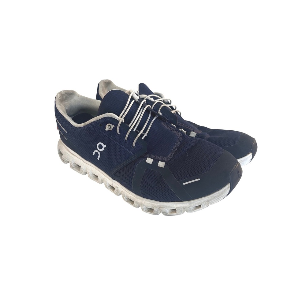 On Clouds Men's Navy Blue Cloud Mesh Running Shoes Size 11.5